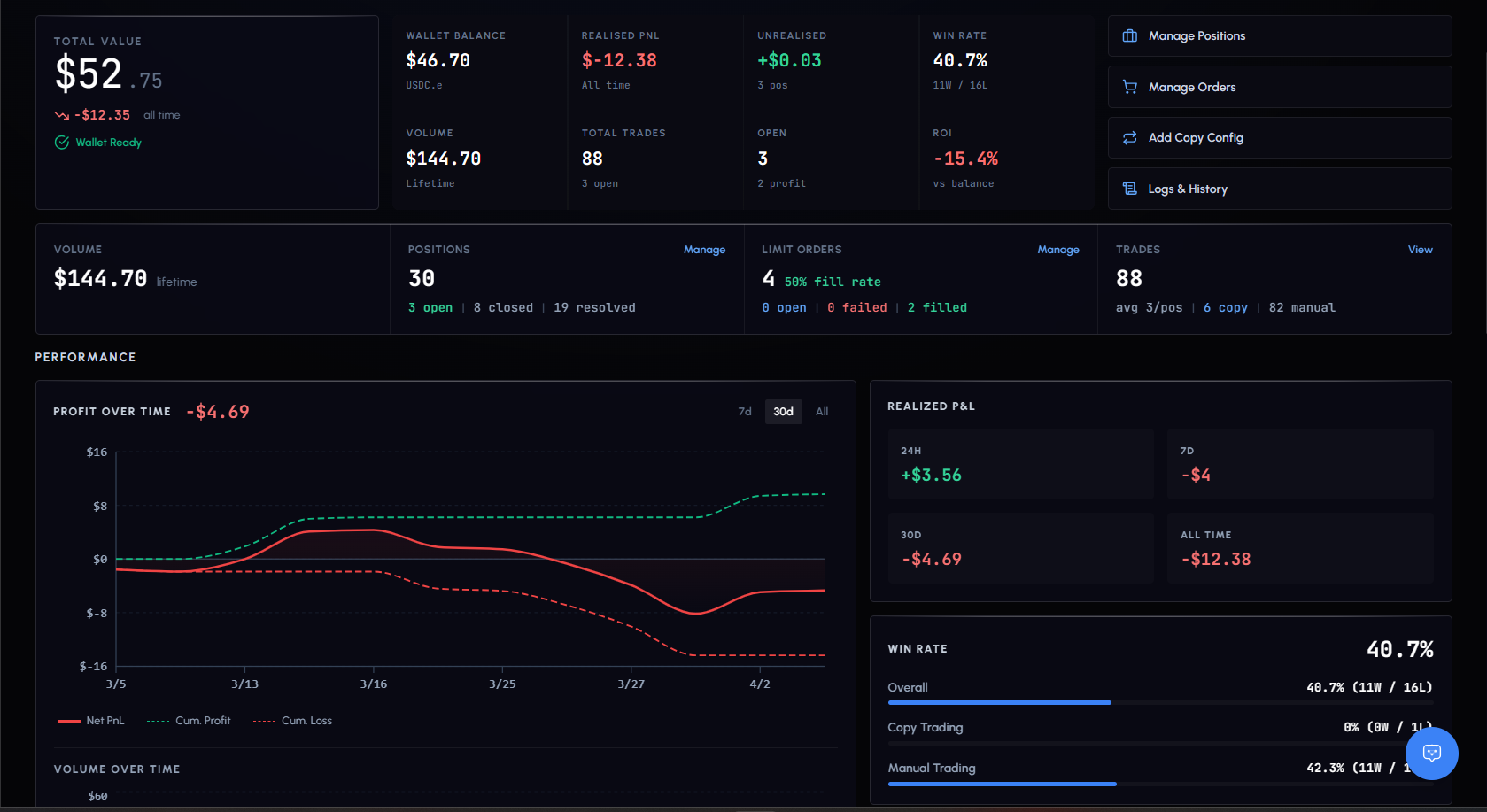 Portfolio Dashboard